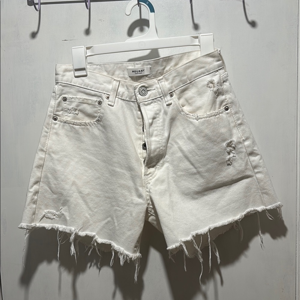MOUSSY denim shorts size 26